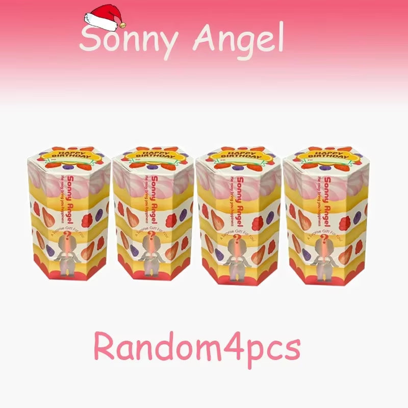 Cute S Angel Hippers Blind Box Birthday Cake Gift Series Doll Models Mini Anime Characters Gifts Room Christmas Gift